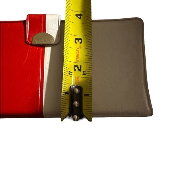 Vintage Vinyl Wallet 1970's red, white and blue. Dart Mfg company Dallas Tx. - Picture 12 of 12